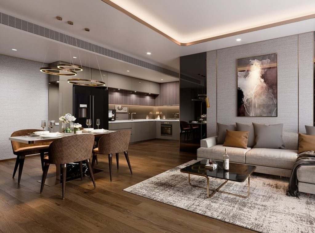 Mặt bằng The Matrix One Premium - Chủ đầu tư MIK Group 32 Phối cảnh căn hộ 3 Phòng ngủ The Matrix Premium